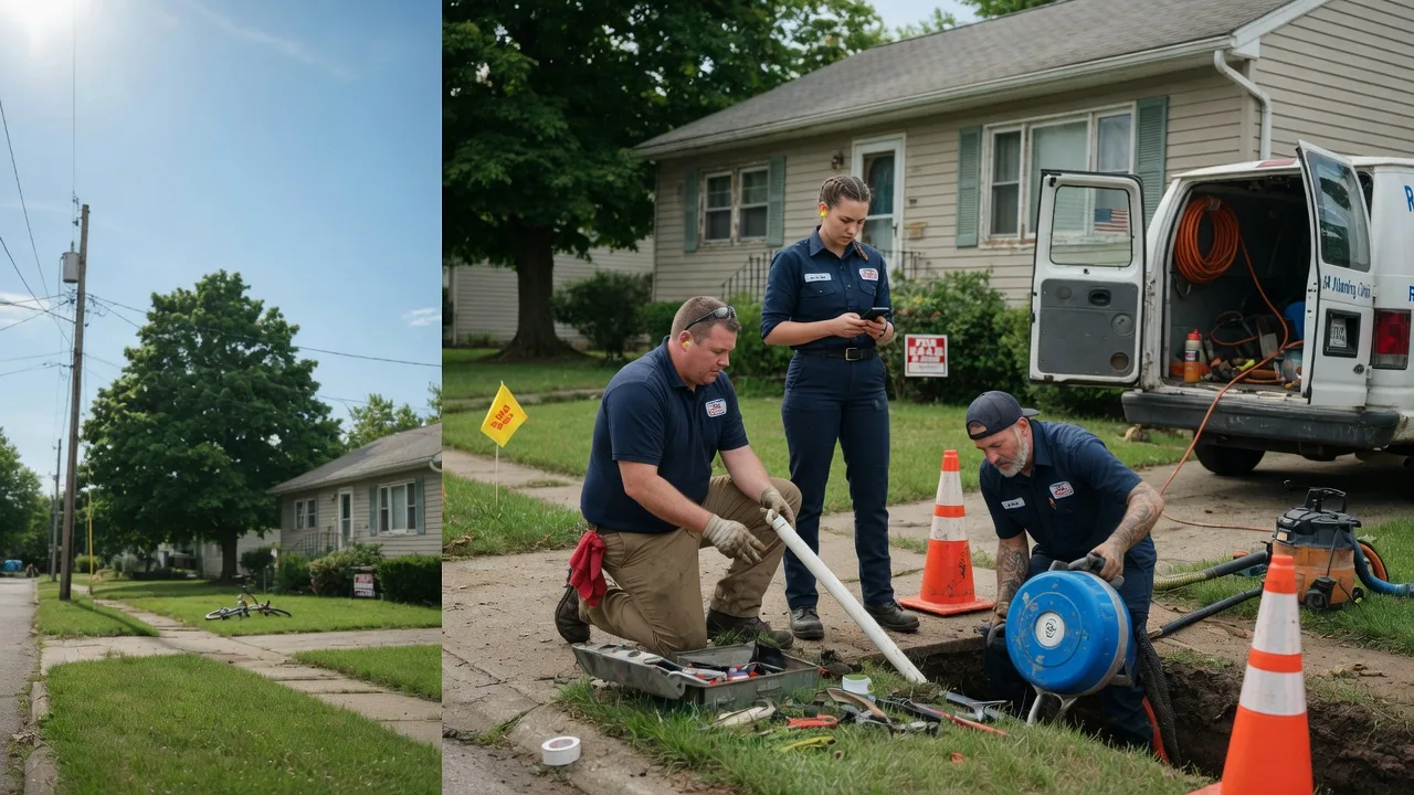 Sewer Line Repair in Woodlawn, IL near me